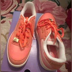 Reebok Club C Real Housewives of Atlanta Bravo Peach / Orange Sneakers